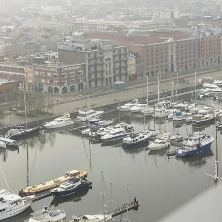Appartement Uniek - Mooiste En Hoogste Uitzicht Op Antwerpen! - Incl Gratis Parking